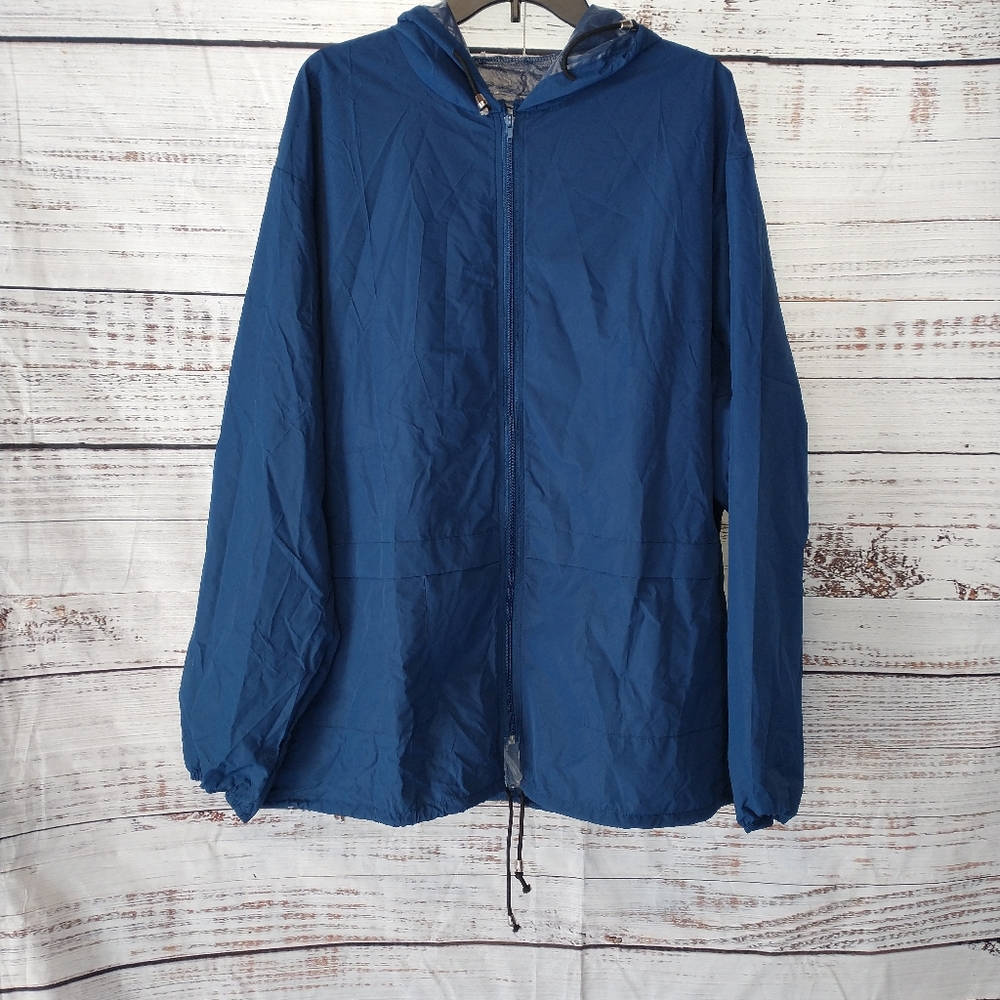 NWT Coofandy Long Rain Hoodie Jacket Sz XXL.    G
